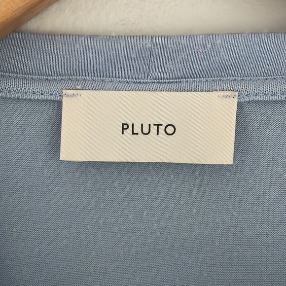 PLUTO Dress Women’s Size 40 Modal Purple Flutter Sleeve Lounge Dress Lavender - Picture 10 of 12